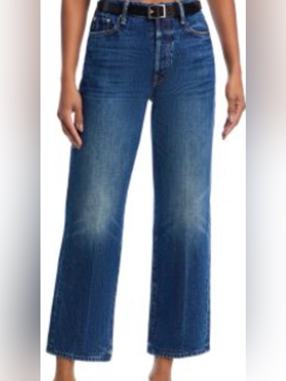 Mother Jeans The Rambler Ankle Well Stacked High Rise 100% Cotton Straight 28